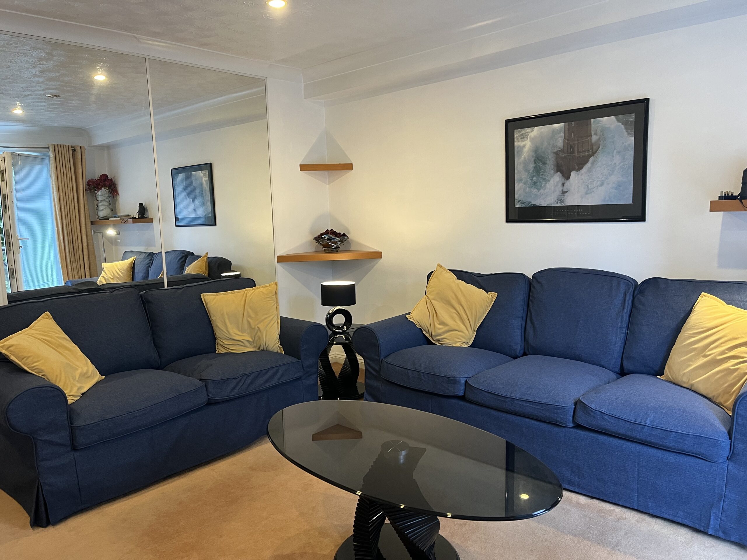 Lounge with new sofas